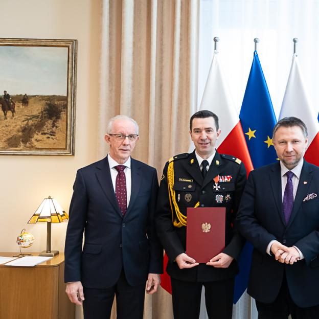Nadbrygadier Mariusz Feltynowski nowym komendantem głównym PSP